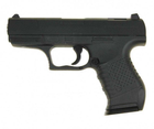 G19 Страйкбольний пістолет Galaxy Walther P99 метал чорний - зображення 1