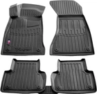 Комплект автоковриков Stingray AUDI A4 (B9) (2015-...) Черный 5 шт (5030075)