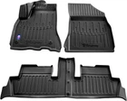 Комплект автоковриков Stingray CITROEN Grand C4 Picasso (2006-2013) Черный 4 шт (5003014)