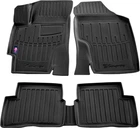 Комплект автоковриков Stingray HYUNDAI Accent (MC) (2006-2010) Черный 5 шт (5009155)