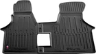 Комплект автокилимків Stingray VOLKSWAGEN T4 (1990-2003) Чорний 2 шт (5024212)