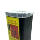 Контейнер для утилизации расходых материалов (иглы, картриджи), черный - изображение 7