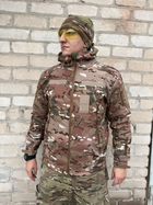 Куртка тактическая FCTdesign на сетке Софтшел L мультикам - изображение 2