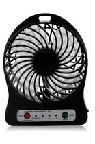 Міні вентилятор mini fan XSFS-01 з аккумулятором 18650 Black