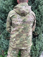 Теплый флисовый костюм куртка и штаны мужской Турция ВСУ (ЗСУ) Мультикам M 86551 хаки - изображение 6