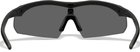 Тактичні окуляри Wiley X WX VAPOR 2.5 Matte Black/Grey + Clear + Light Rust (712316011747-3502) - зображення 3