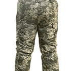 Костюм зимний военный ЗСУ пиксель ММ14 бушлат и штаны размер 52-54 рост 170-178 - изображение 4