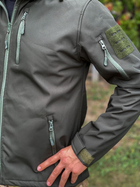 Куртка військова SoftShell XL Олива - зображення 2