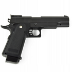 Іграшковий пістолет на кульках металевий Galaxy Colt G6 Classic Чорний