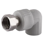 Кут з накидною гайкою Vsplast PPR ф25х3/4″ 000003473