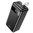 Зовнішній акумулятор повербанк Power Bank Hoco J86B 60000mAh |4USB / Lightning / Type-C, PD / QC, 22.5W / 5A| Black