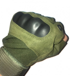 Тактические Перчатки Tactical Gloves PRO беспалые рукавицы олива размер XL - изображение 2