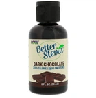 Заменитель сахара NOW Foods Better Stevia, Zero-Calorie Liquid Sweetener, 2 fl oz 59 ml Dark Chocolate