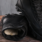 Ботинки мужские зимние тактические ВСУ (ЗСУ) 8604 40 р 26,5 см черные - изображение 8