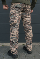 Утеплені тактичні штани на флісі waterproof XS pixel - зображення 7
