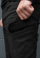 Утеплені тактичні штани на флісі modern L black - зображення 7