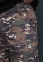 Утеплённые тактические штаны на флисе waterproof XS multicam - изображение 10
