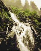 Картина по номерам Шум водопада (BS52579) Brushme 40x50 см
