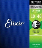 Струны для электрогитары Elixir Nickel Plated Steel OptiWeb Coating Light 10-46 (EL OW L)