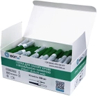 Игла для забора крови Eximlab с визуальной камерой 21Gx1" (0.8x25 мм), стерильная, цвет зеленый 100 шт (70100204) - изображение 1