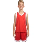 Форма баскетбольная детская Zelart 8017T M рост 165 см Red-White