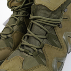 Ботинки тактические VOGEL Размер 44 (29,2) Хаки Ботинки высокие военные, берцы всу хаки, водонепроницаемые ботинки - изображение 7