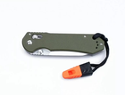 Нож складной карманный, туристический Axis Lock Ganzo G7452-GR-WS Green 210 мм - изображение 4