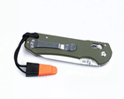 Нож складной карманный, туристический Axis Lock Ganzo G7452-GR-WS Green 210 мм - изображение 5