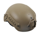 Рельсы боковые направляющие на шлем каску FAST, TOR-D (Фаст, ТОР-Д), Coyote (12478) - изображение 4