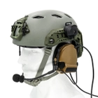 Крепление для активных наушников Peltor, Earmor на каску, шлем с рельсами ARC (FAST, TOR-D, ACH MICH) (12483) - изображение 6
