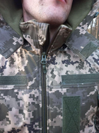 Куртка бушлат тактична піксель на флісі TS20570111 46 - зображення 4