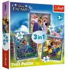 Пазли Trefl 3 в 1 - Герої чарівного Енканто / Disney Encanto, 20,36,50 елементів (34866)