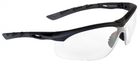 Защитные очки Swiss Eye Lancer (черный) прозрачные линзы - зображення 1