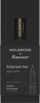 Ручка-роллер Moleskine x Kaweco Черная 0.7 мм в картонном боксе Черная (8056598854879)