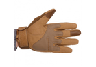 Тактические перчатки T-Gloves койот размер L (полнопалые военные с закрытыми пальцами осень-зима для военных ВСУ) EFTGBR11 - изображение 4