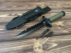 Армейский тактический нож с огневом Volf 2 5 - ML Нож для активного отдыха Походный нож - изображение 7