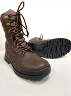 Берцы зимние с мембранным утеплителем, обувь для военных KROK BЗ3, 42 размер, коричневые, 01.42 - изображение 5