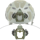 Платформа крепление NVG звезда на тактический шлем, Silenta Green (12488) - изображение 3