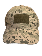 Бейсболка тактична кепка, армійська кепка ЗСУ з шевроном Піксель - зображення 2
