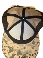 Бейсболка тактична кепка, армійська кепка ЗСУ з шевроном Піксель - зображення 3