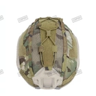 Кавер IDOGEAR для тактического шлема с чехлом для батареи NVG, Multicam - изображение 5