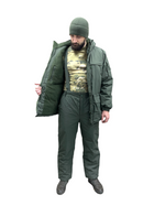 Тактичні зимові штани ЗСУ Хакі з підтяжками розмір 48-50 зріст 179-191 - зображення 6
