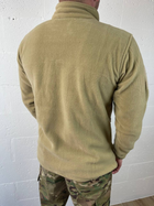 Флисовая мужская кофта койот размер XL - изображение 4