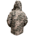 Формована чоловіча куртка демісезонна піксель розмір 58 - зображення 3
