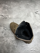 Тактичні чоловічі зручні зимові черевики койот з тризубом розмір 43 - зображення 3