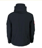 Куртка тактическая Tactical Pro непромокаемая мужская Soft Shell XXL Черная (359728104) - изображение 5