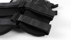 Комплект наколенники + налокотники Kiborg Черные - изображение 4
