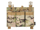 Тактический Подсумок Для Магазинов Тройной 5.56 Mag Pouch - Multicam - изображение 1