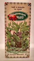 Чай трав'яний натуральний пакетований Карпатський чай М'ята і Евкаліпт 20 пакетиків по 1,35г - зображення 2
