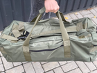 Баул дорожній військовий (рюкзак) Accord хакі 80л - изображение 3